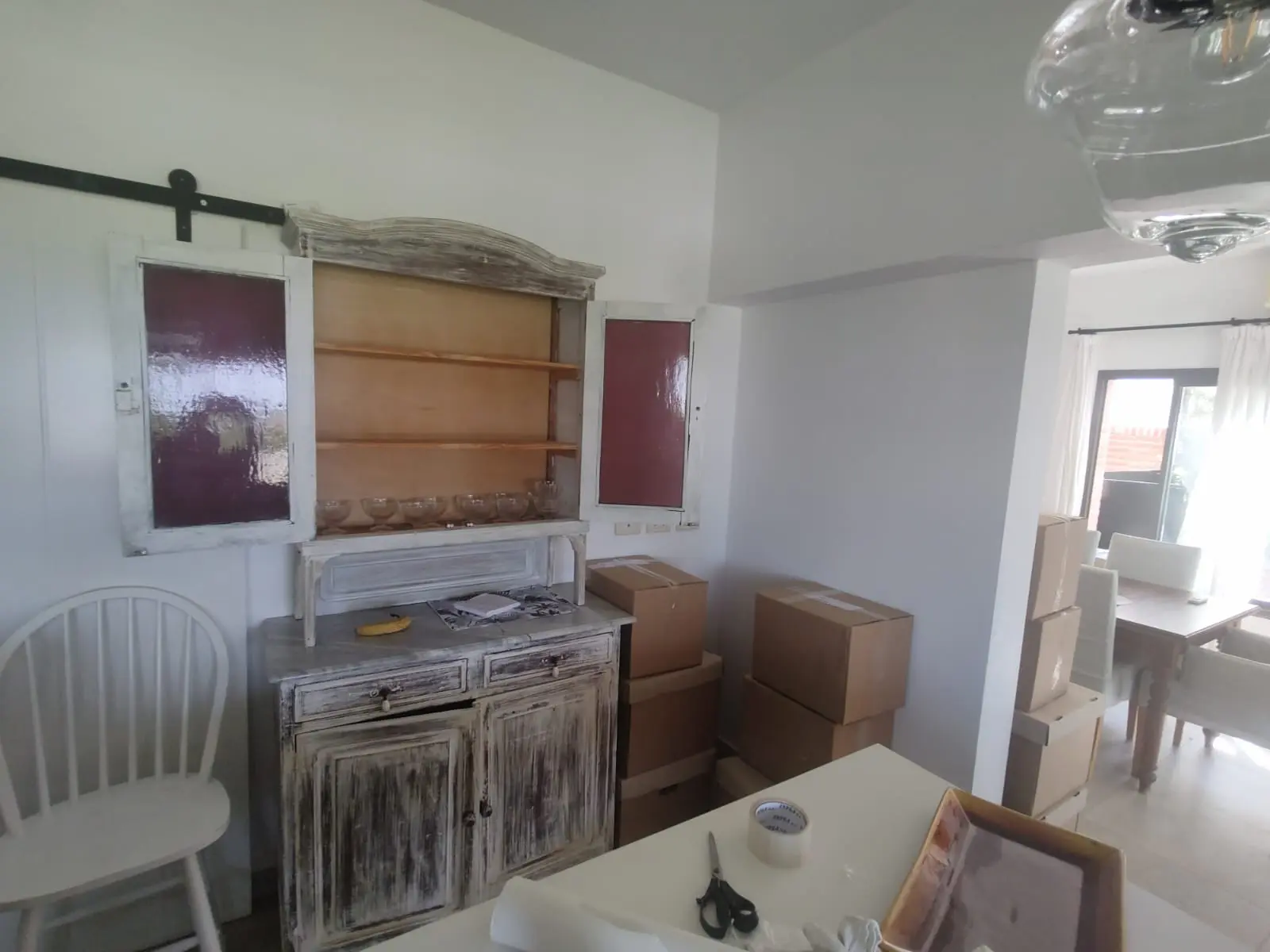 Preparación de cajas y muebles en domicilio